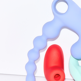 Analkette und Vibrator